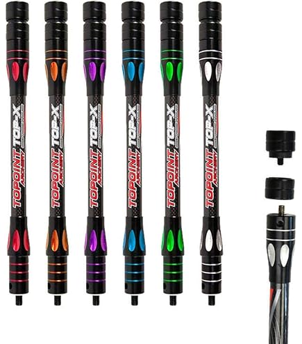 Stabilisateur V-Bar Réglable Pour Arc à Poulies Et Arc Droit - Noir