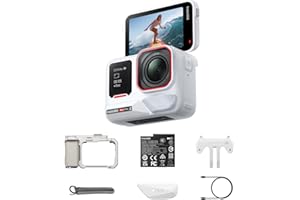 Insta360 Ace Pro 2 Arctic White Limited Edition - Xplorer Bundle Moonlight Silver 8K Camera Co-Engineered with Leica, 1/1.3" 