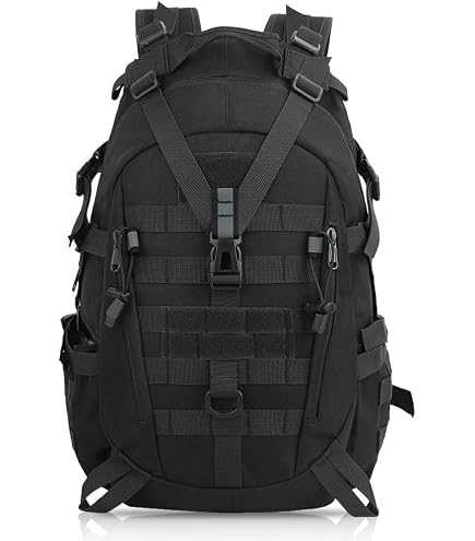 Mochila Tática LA Police Gear Atlas 72H - MOLLE - Para Caminhada E Sobrevivência