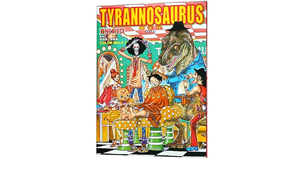 Tyrannosaurus One Piece Color Walk 7 Chinese Edition Eiichiro Oda Amazon Com Books