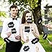 BizoeRade Photo Booth Props Mini Cardboard Signs With Sticks Mini Blackboards Photography Props Wedding Party Decorations 10pcs