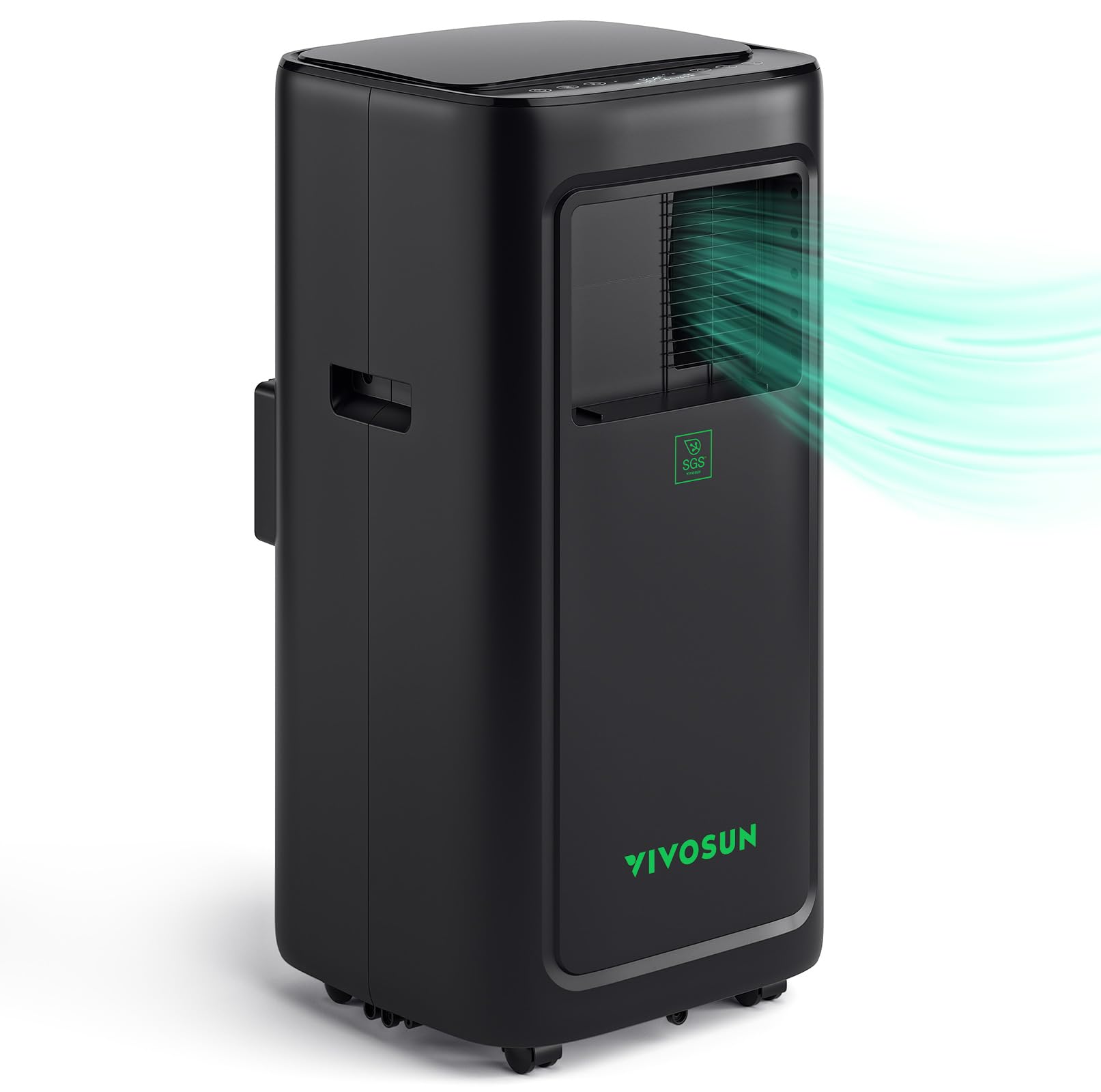 Photo 1 of VIVOSUN AeroLush C08 Smart Air Conditioner, 8000BTU, 4-in-1 Function, with Temperature & Humidity Sensor Probe, Smart Remote Control, Designed for Growing Environments