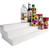 Dial Industries 3 Tier Adjustable Canned Goods Shelves for Kitchen Cabinet and Pantry Organization