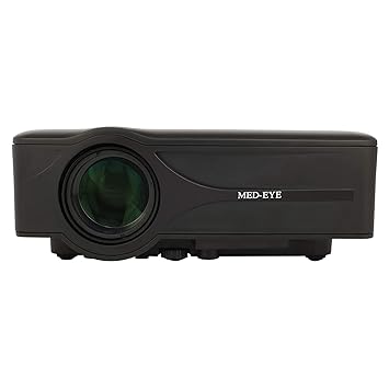MEDEYE SENCILLO S 3.0 800X 480 LED HD Projector with HDMI USB VGA Ports Display Size MAX 120
