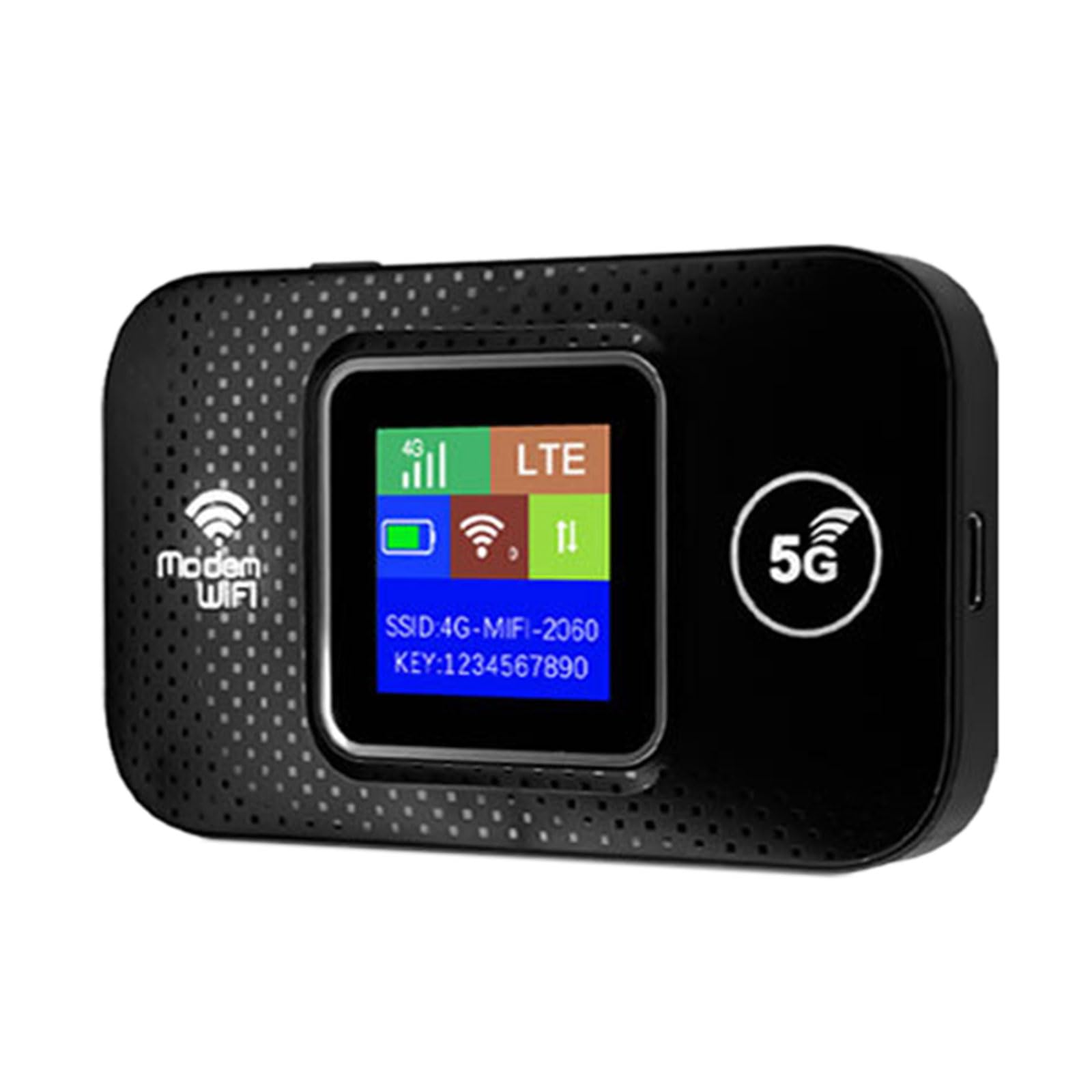 Cenifin WiFi6 4GHz Mobiler Router Mit Mehreren Gerätekompatibilität Car Mount Design Long Endurances Batterie Americas Auto Switching Router