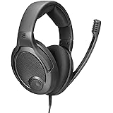 Drop + EPOS PC38X Gaming Headset Noise-Cancelling Microphone with Over-Ear Open-Back Design, Velour Earpads, Compatible with 