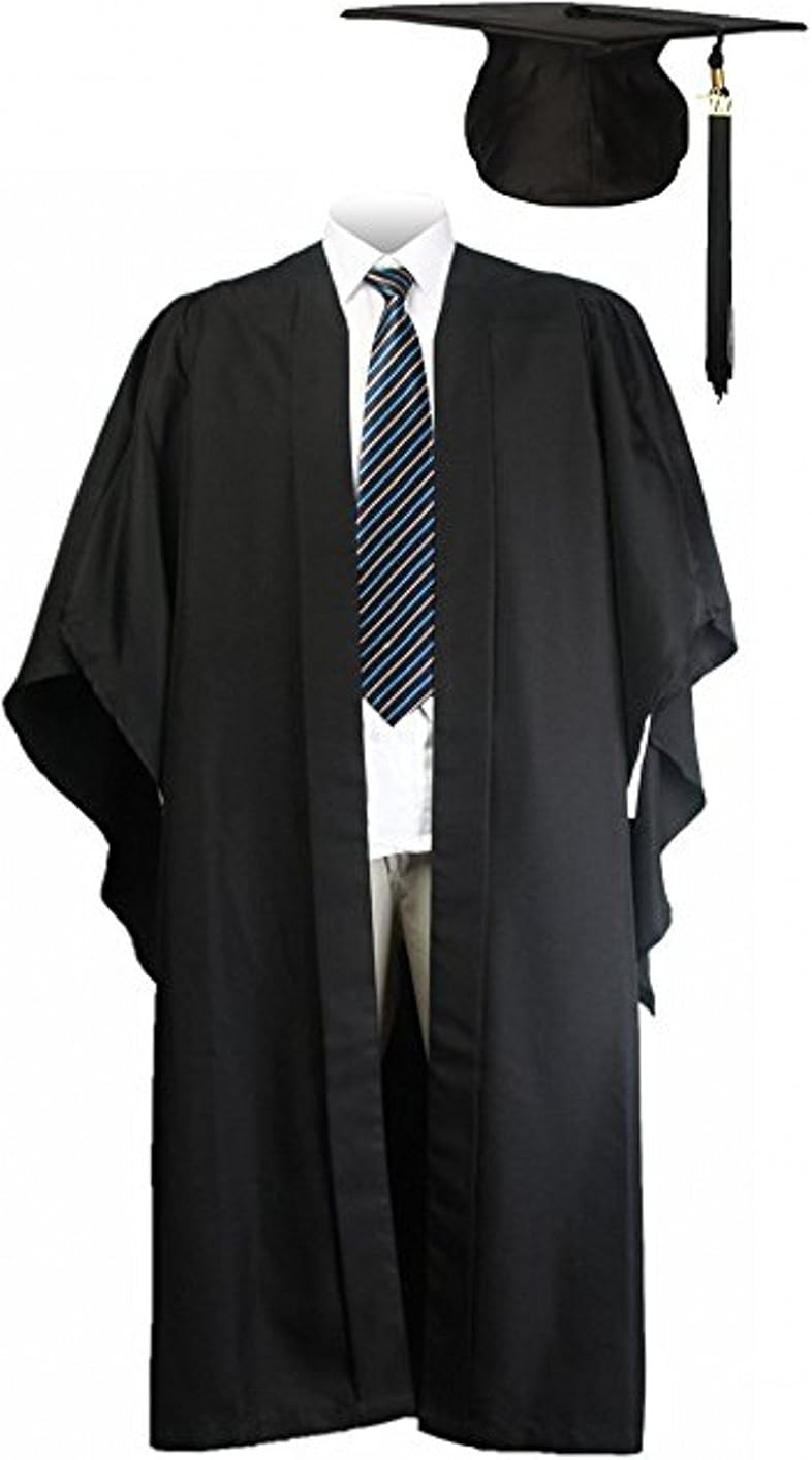GraduationMall Unisex UK Bachelor Graduation Gown with US Cap Amazon