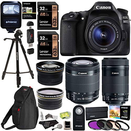 Canon eos 80d digital slr kit with ef-s 18-55mm f/3.5-5.6 image s…