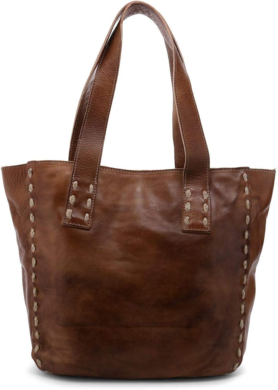 BedStu Women’s Stevie Leather Bag (Tan Rustic) Handbags