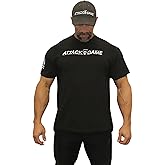 ATTACK THE GAME Unisex Solo T-Shirt – Comfortable Short Sleeve Tee, Soft Cotton, Gym, Sports, Workout, Classic tees Men