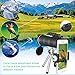 KIPRUN Monocular Telescope,40x60 High Powered Monocular Scope with Phone Adapter and Tripod, Waterproof BAK4 Prism FMC Lens.Single Hand Focus for Outdoor, Bird Watching, Hunting, Camping, Travel.