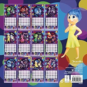 The Official Inside Out 2016 Square Calendar