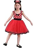 MYRISAM Baby Girls Polka Dots Princess Costume Birthday Party Tulle Tutu Dress Christmas Halloween Carnival Outfits