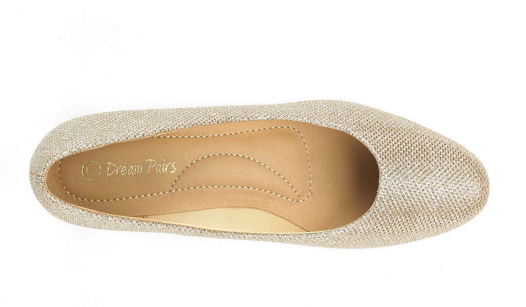 DREAM PAIRS Women's Mila Low Chunky Heel Pump Shoes - Image 4