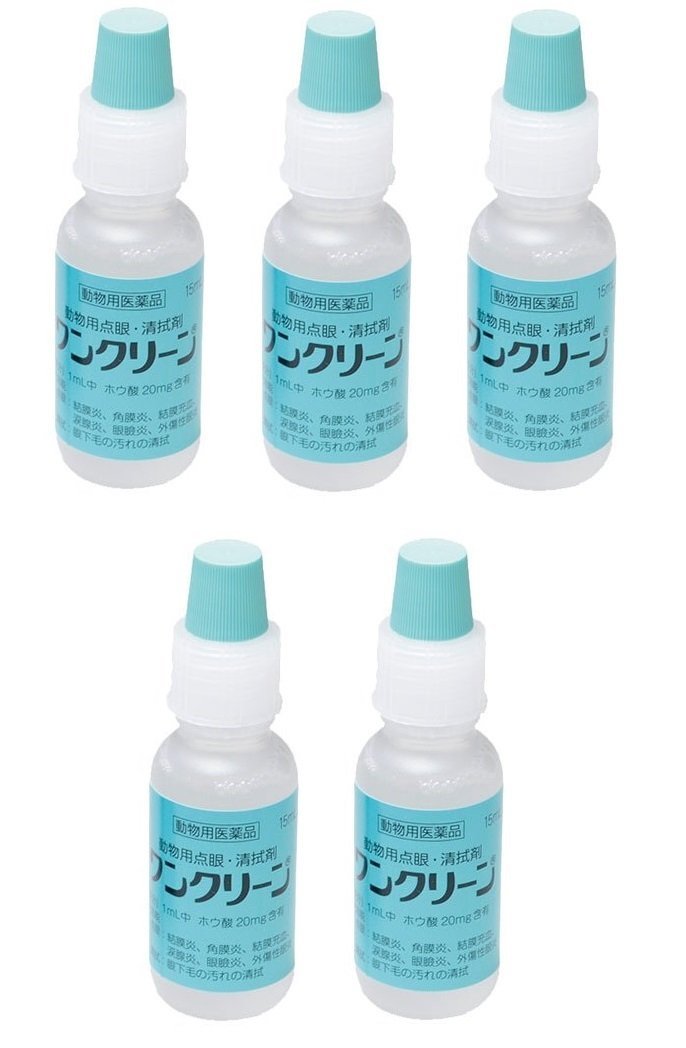 （動物用医薬品） ワンクリーン 犬猫用 15mL×５商品画像