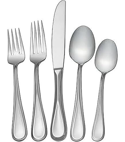 Alessi KnifeForkSpoon set posate 18/10 24 pezzi