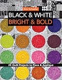Black & White, Bright & Bold: 24 Quilt Projects to Piece & Appliqué by Kim Schaefer