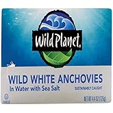 Wild Planet White Anchovies Lightly Salted in Water -- 4.4 oz