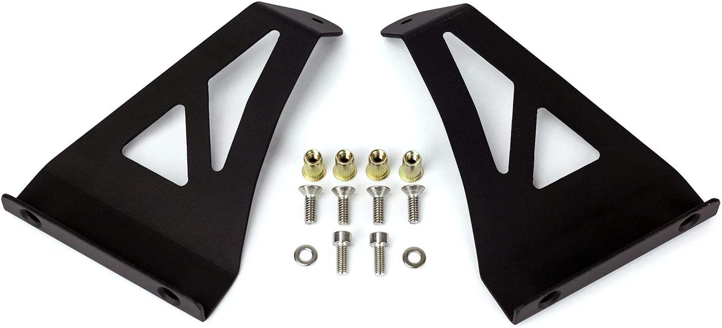 Cali Raised LED 52 Inch Curved LED Light Bar Roof Mounting Brackets for 2007-2021 Tundra