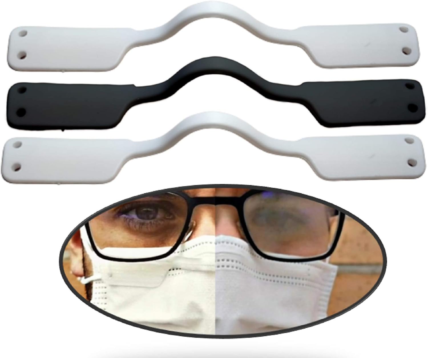 Occhiali Appannati in Silicone per Mascherina Lavabile E Chirurgica  TwinThink Ponte Nasale Anti-Appannamento Anti Fog 3 Pcs Mascherina  Antiappannante Occhiali Da Vista Protezioni per gli occhi urban-earth.co.uk