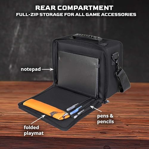 mtg card carrier USA Gear XL Bag Fits Magic the Gathering Deck Boxes, Playmats, Pokemon, Yugioh Cards & More TCG Accessories When Maggot Carrier enters the battlefield Kabinka MTG Commander Deck Box,