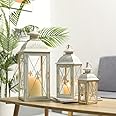 TRIROCKS Set van 3 Decoratieve Lantaarn 49/34/24cm Hoog