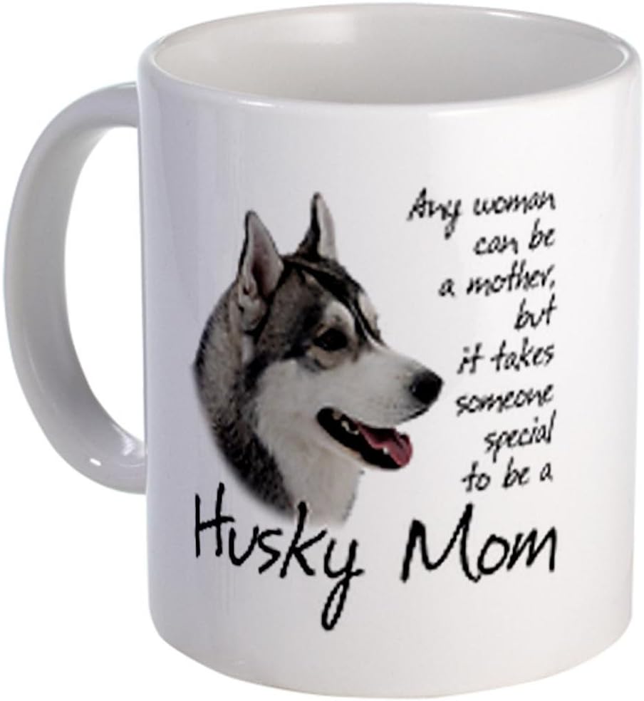 husky mom mug