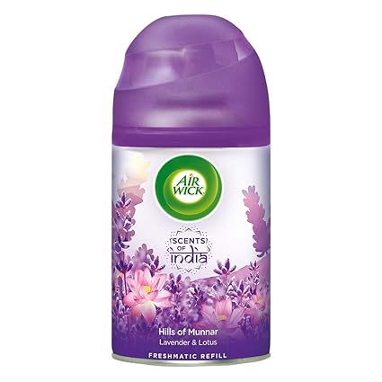Airwick Freshmatic Scents of India Air-freshner Refill, Hills of Munnar - 250 ml