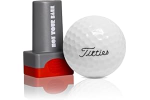 ZEETY Golf Ball Stamp, Golf Ball Stamper, Self-Inking Golf Ball Stamp Marker to Identify Golf Balls, Golf Gifts Golf Accessories for Men and Women Golfers