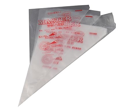 Polythene Icing Piping Bags Medium - 100 Pcs