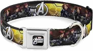 Black widow dog collar Clearance