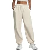 Women's Sweatpants, Oversized Fit, Midweight.Women with Pockets Drawstring Sweatpants for Lounge