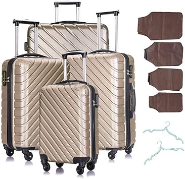 Luggage sets 4 wheels Clearance