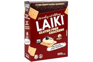 Laiki, Truffle & Pepper GF Crackers, 113g