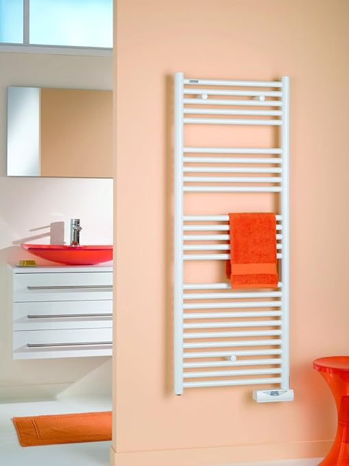 Toallero eléctrico Atoll Spa de 750 W en color blanco: Amazon ...