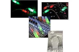 Starving Students Music Supplies SSMS LED Eurorack Patch Cables - 3 Pack (15cm)