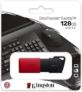 Kingston DataTraveler Exodia M USB 3.2 Gen 1 128GB DTXM/128GB Black Red view 4