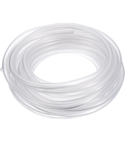 DMiotech Silicone Tubing – 4mm ID X 6.4mm OD, 10ft (3m) Flexible Blue Hose, For Low-Pressure Liquid & Air Transfer