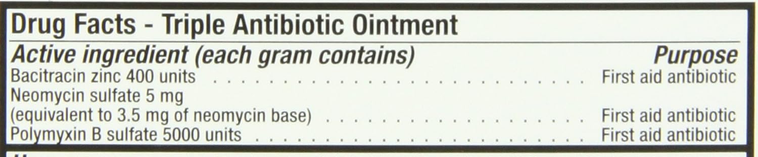First Aid Only Triple Antibiotic Ointment Pack, 25 Count: Industrial & Scientific