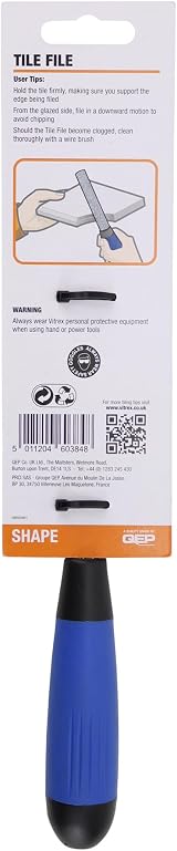 Vitrex 10 2120 Soft Grip Tile File – 10 2120 Tile File, Soft-Grip view 2