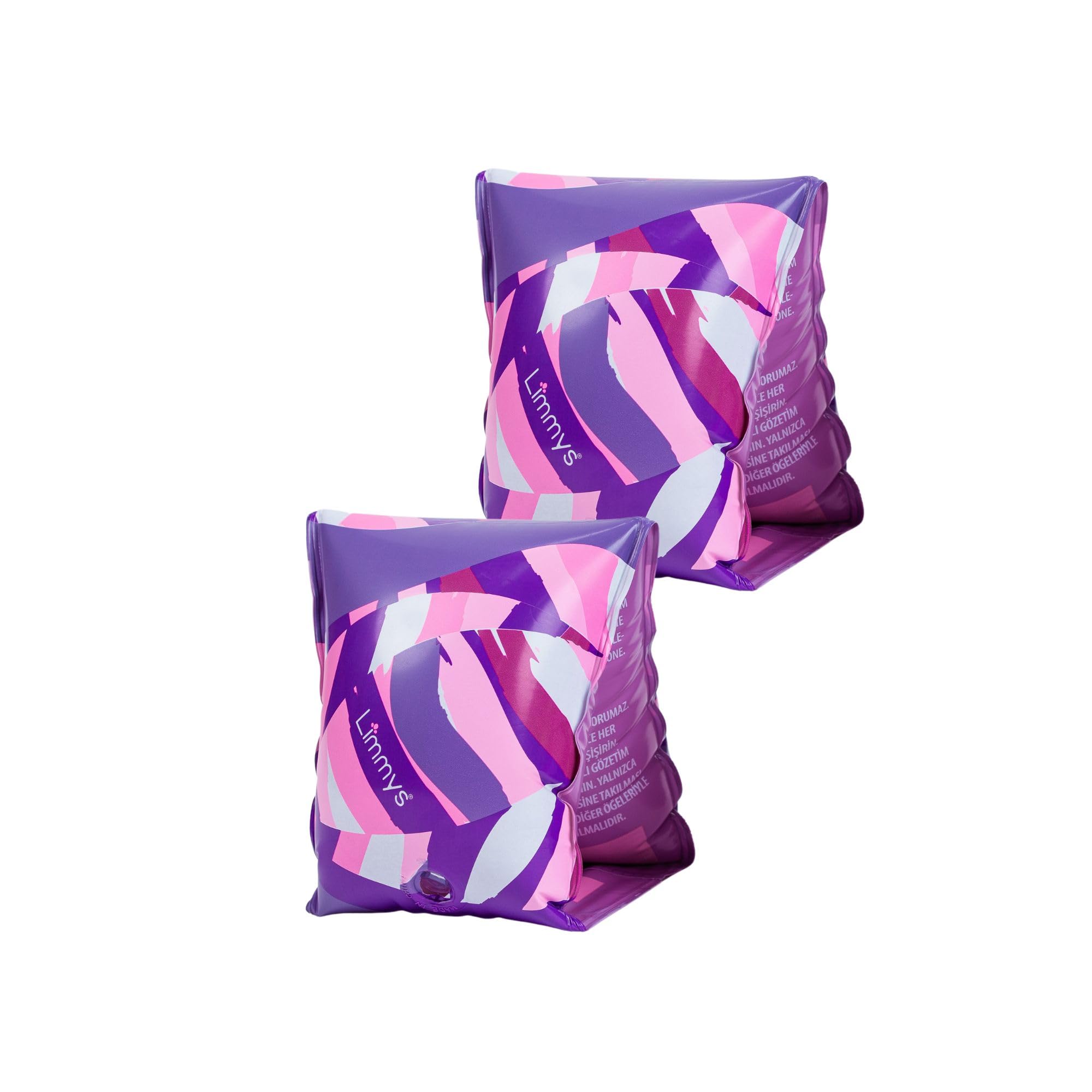 Limmys Premium Kids Arm Bands for Swimming – Safe & Comfy Armbands for Toddlers and Children Aged 1–6 Years – Soft, Durable Float Bands for Boys & Girls