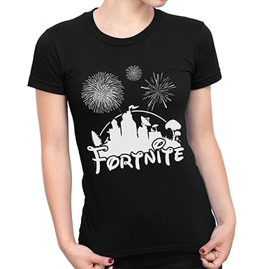 Fortnite Disney Women S T Shirt Amazon Co Uk Clothing - fortnite disney women s t shirt