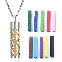 Amazon.com: Maromalife Essential Oil Necklace for Women, 316L