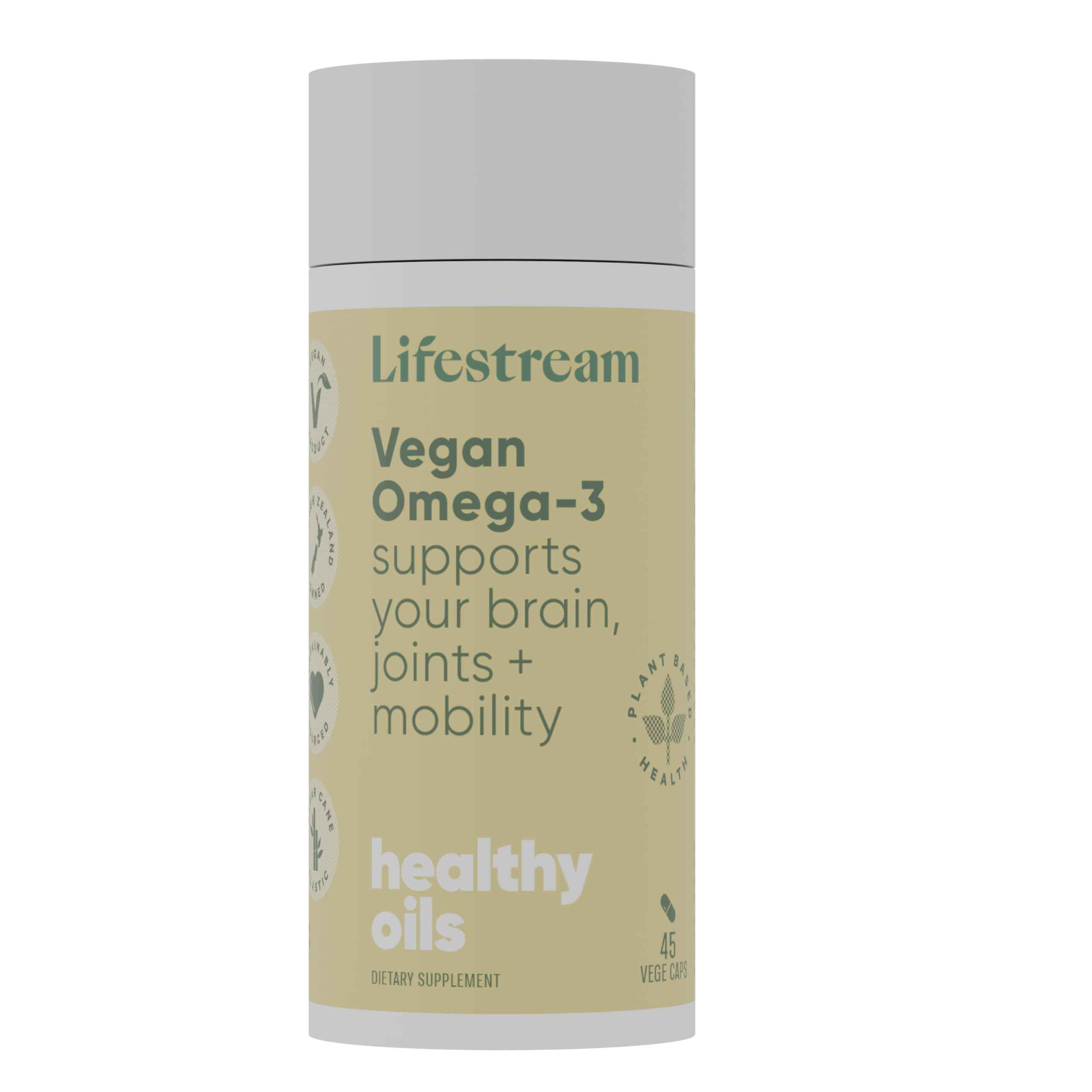 Lifestream V-Omega3 Capsules - Pack of 45 Capsules