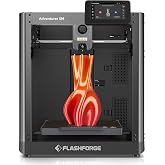 FLASHFORGE AD5M 3D Printer Fully Auto Calibration Print with 1-Click Max 600mm/s Speed, All-Metal CoreXY Structure Precise Printing, Easy-Maintenance Quick-Swap Nozzle, Print Size 220x220x220mm