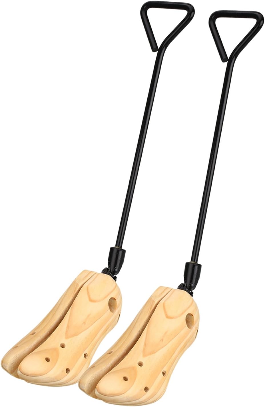 Unisex Pair of Professional Boot Stretcher Adjustable Width Shoe Shaper, Wooden Boot Tree Stretch for Women and Men…
