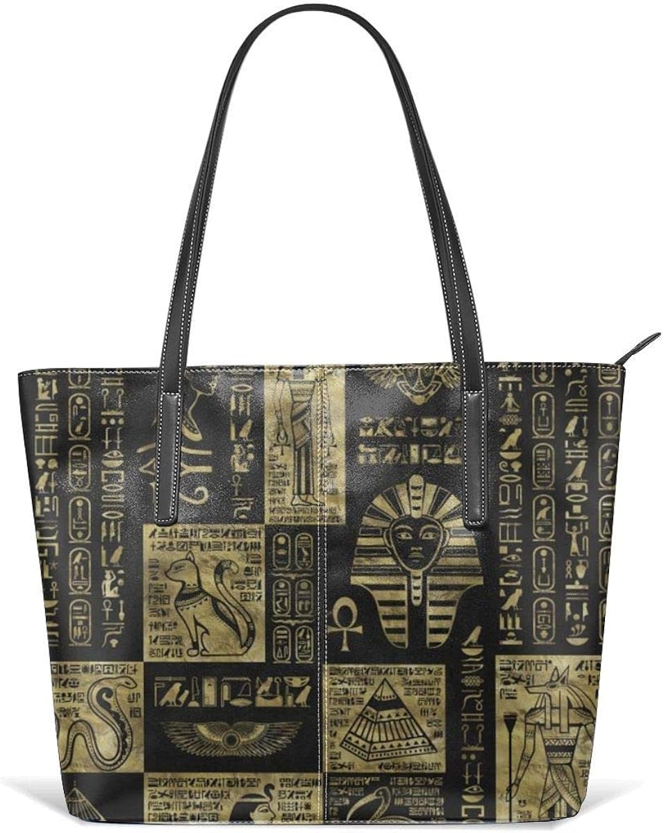 Bolsos de moda Tote Bag Top Handle Shoulder Bags Egyptian hieroglyphs