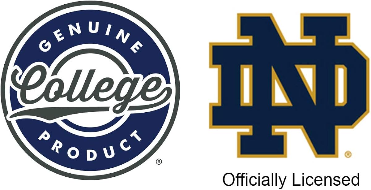 Dayna Designs University of Notre Dame Pendant Necklace, Fighting Irish ND Logo - Sterling Silver Jewelry Small for Women/Girls : Clothing