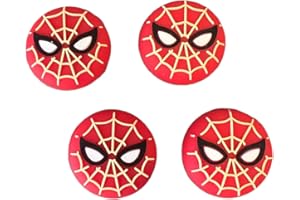 ESPORTS DISCOUNTS Esports Discount Marvel Universe Controller Thumb Grip Silicone Caps Compatible for Playstation PS5 PS4 PS4 Pro Slim PS3 Xbox One 360 Series S X Switch Pro Controller Spiderman - Two Controller Pack