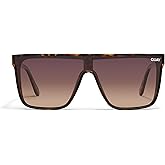 Quay - Sunglasses for Men & Women, Nightfall Remixed Polarized Shield Lenses with UV Protection, Oversized Sunglasses